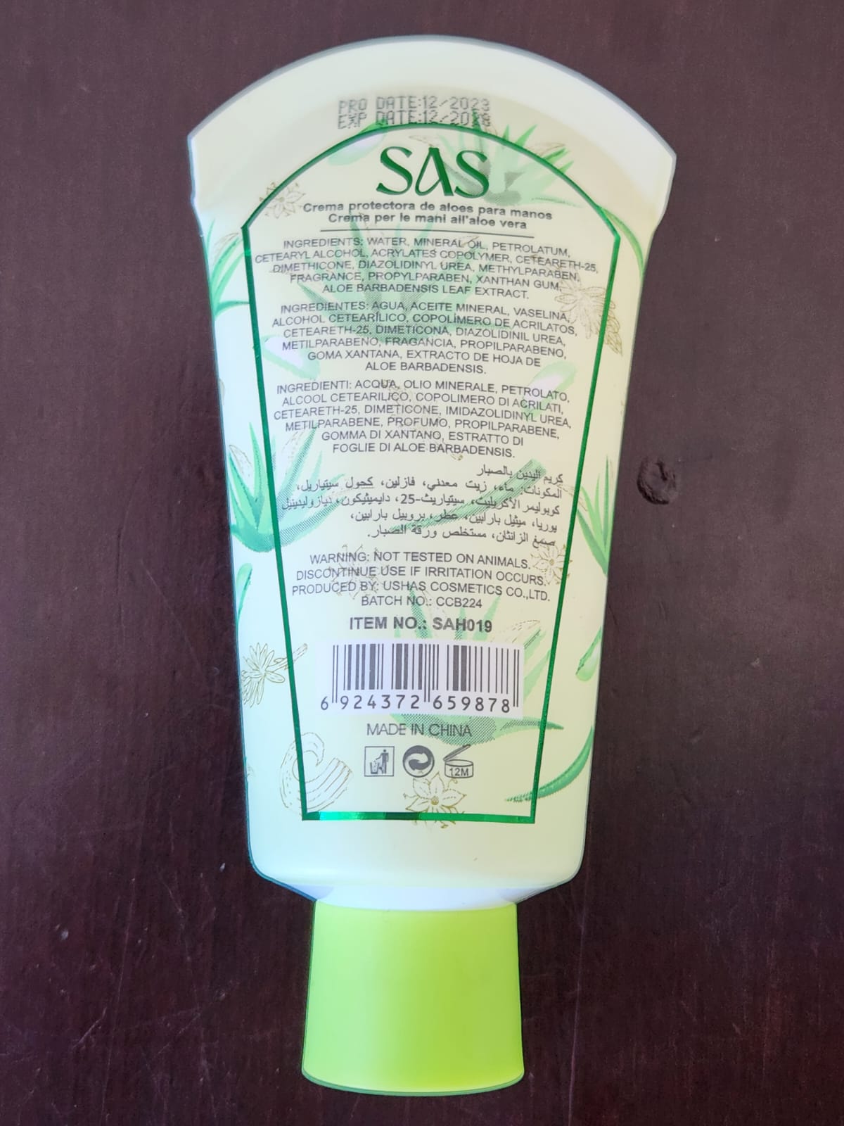 Hand Cream SAS 55ml