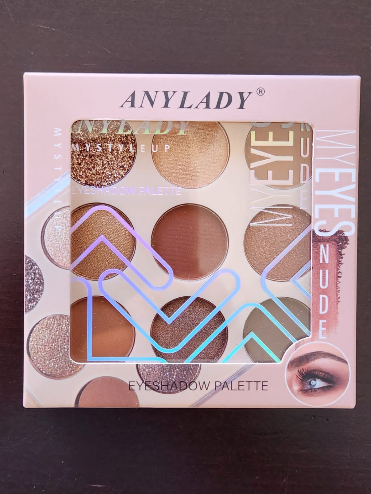 ANYLADY Eyeshadow Palette Nude 9pcs 13.5g (NO3)