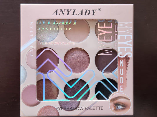 ANYLADY Eyeshadow Palette Nude 9pcs 13.5g (NO2)