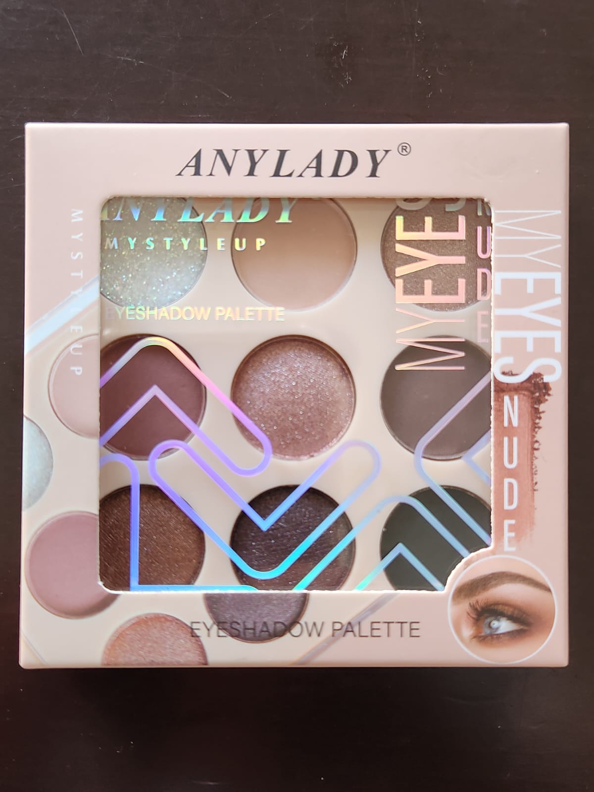 ANYLADY Eyeshadow Palette Nude 9pcs 13.5g (NO2)