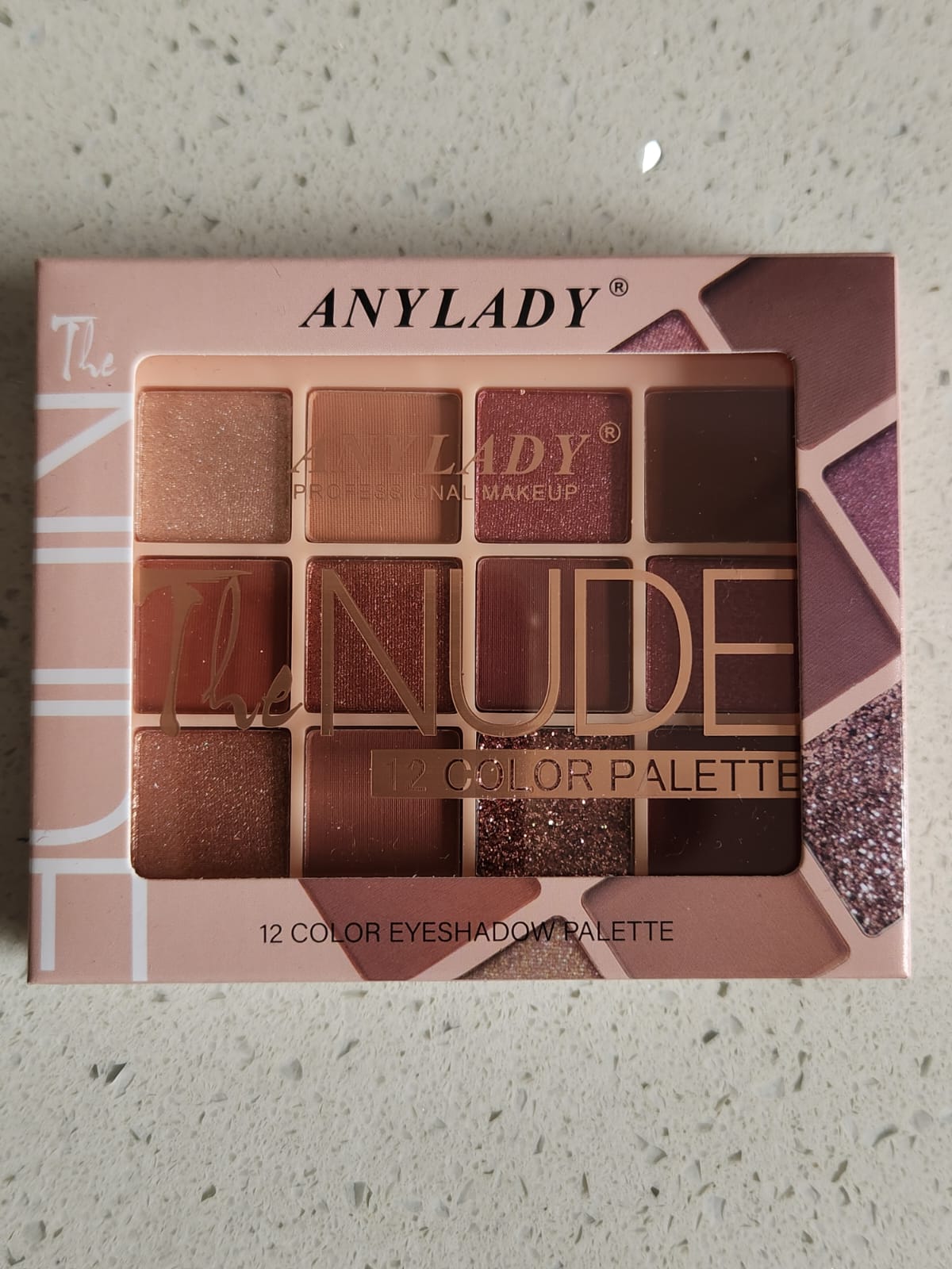 ANYLADY Eyeshadow Palette Nude 12pcs 13.5g (NO2)