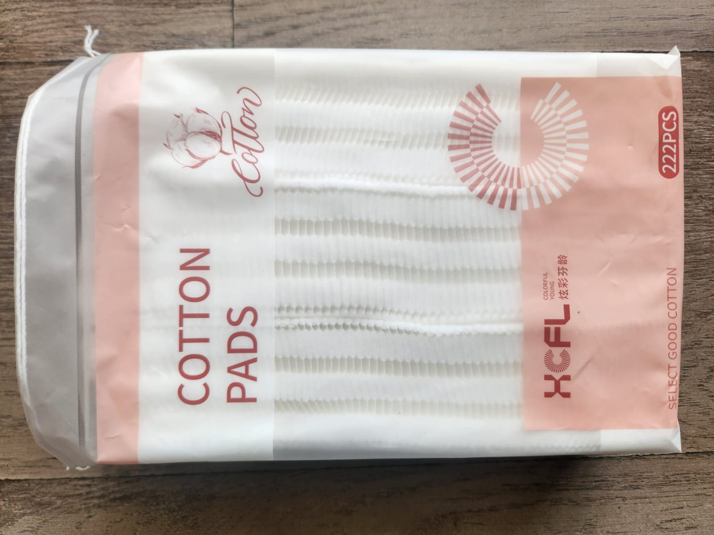 Cosmetic Pads Cotton Wool 222pcs (HIGH QUALITY PRODUCT)