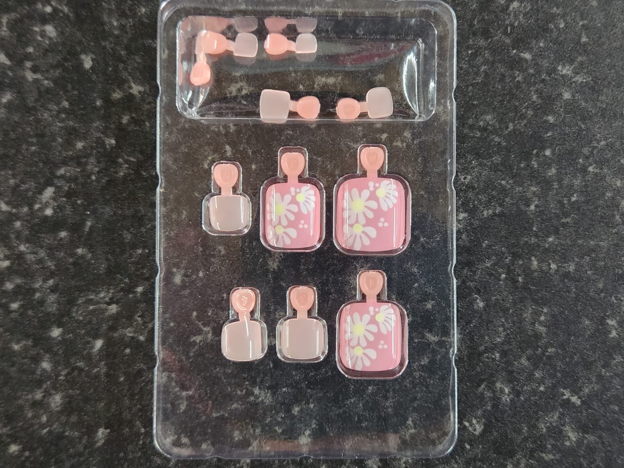 Press On TOE Nails from Miss Smoo - Flowers