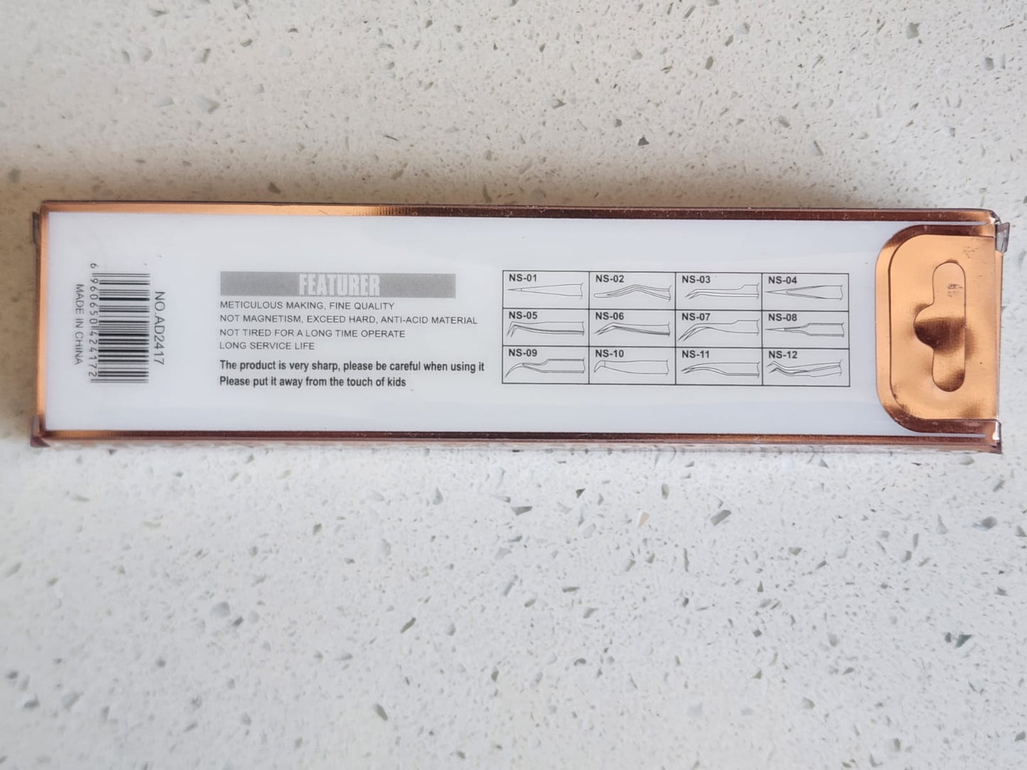Tweezer Curved Master High Quality Professional