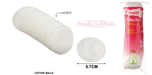 Professional Personal Care Cotton Pads 100Pcs