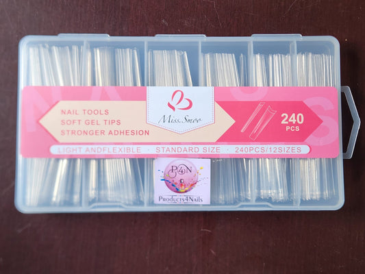 Extra/Standard Long Coffin Nail Tips 240pcs