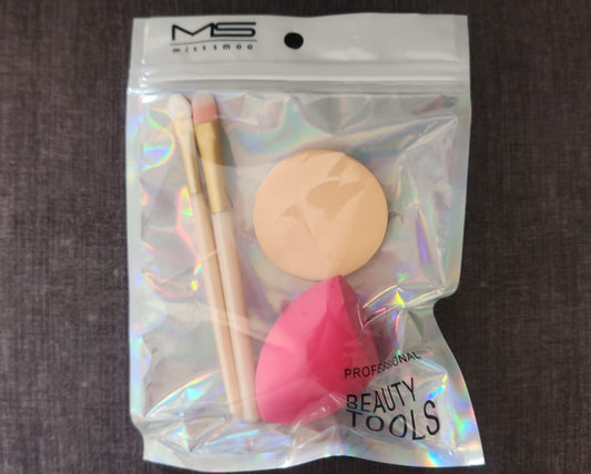 Makeup Sponge and brush set 4pcs