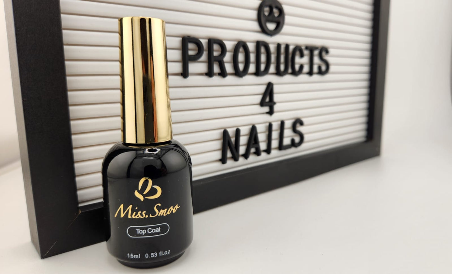 Miss Smoo TOP Coat 15ml - (ROUND)