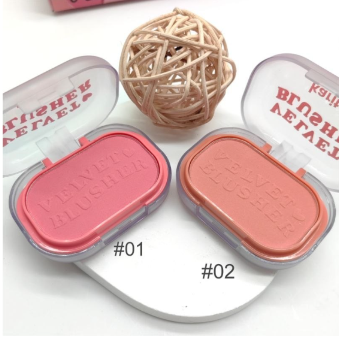 KARITE SMOOTH VELVET BLUSHER WITH BRUSH AND MIRROR 5G (83394-47)