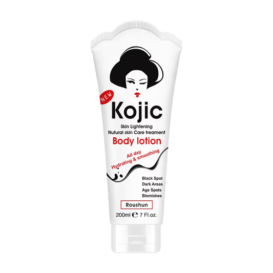 Roushun Kojic Body Lotion Skin Lightening Natural Skin Care Treatment 200ml (RS-30645)