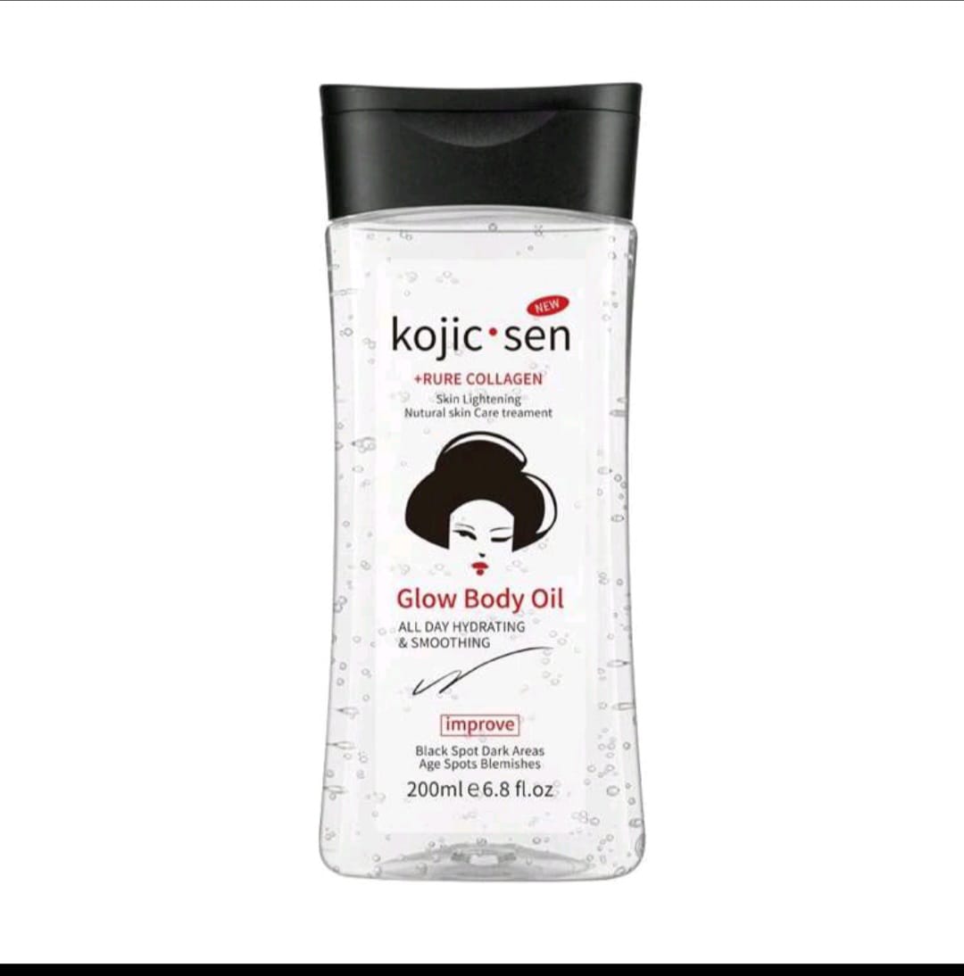 Kojic + Pure Collagen Skin Glow Body Oil Roushun - 200ml