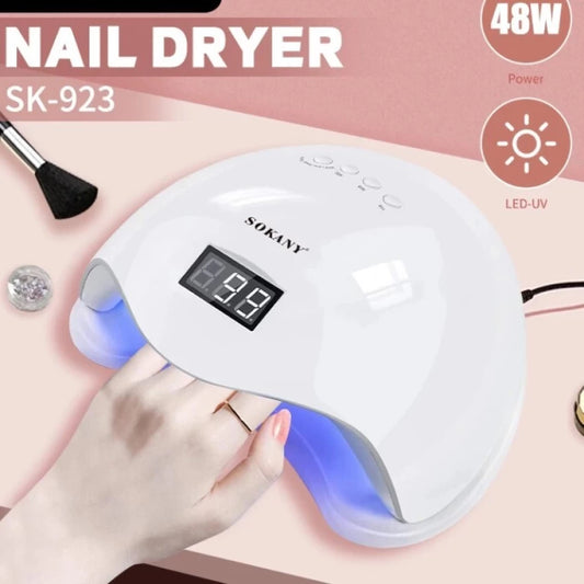 Sokany Nail Dryer SK-923 Nail Polish Dryer  (UV Power 48 W)