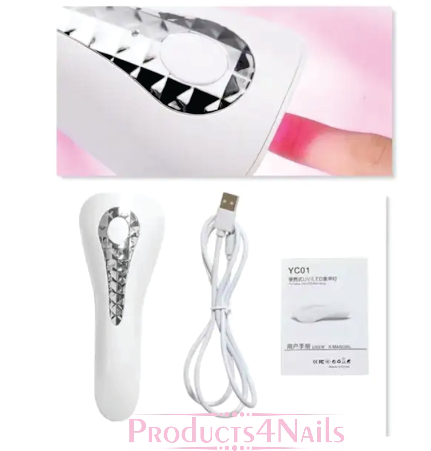 YC01 2 in 1 UV/LED Nail Lamp 5W