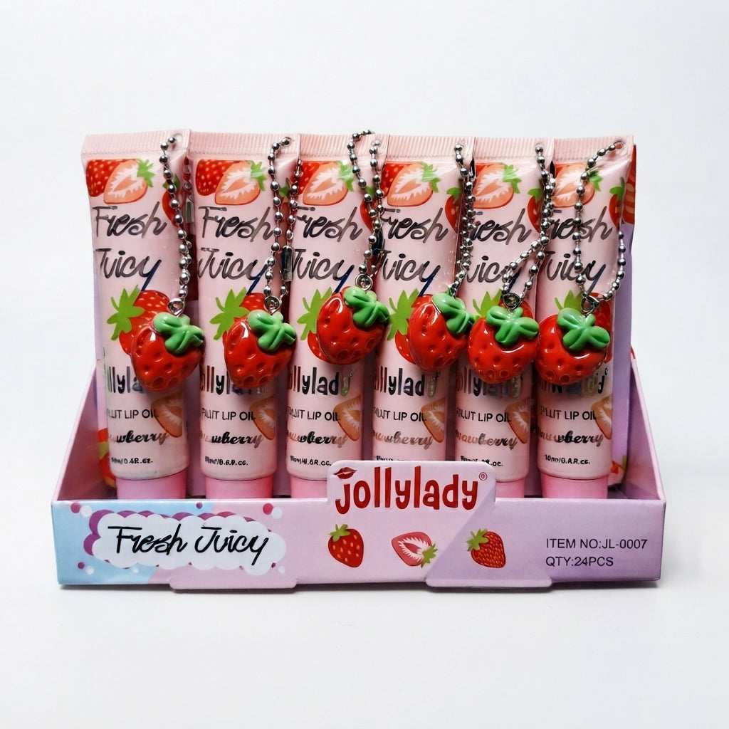 Jolly Lady Fresh Juicy Fruity Lip Oil Gloss