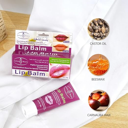 Nourishing Lip Balm, Noble Lip Balm 50g PURPLE - Aichun Beauty - AC31173