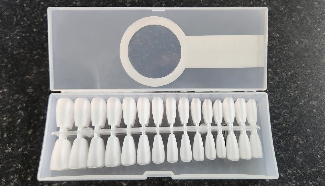 NAILS MEDUIM SQUERE  Soft Gel Tips Full Coverage Tips 300pcs (M-SQ)
