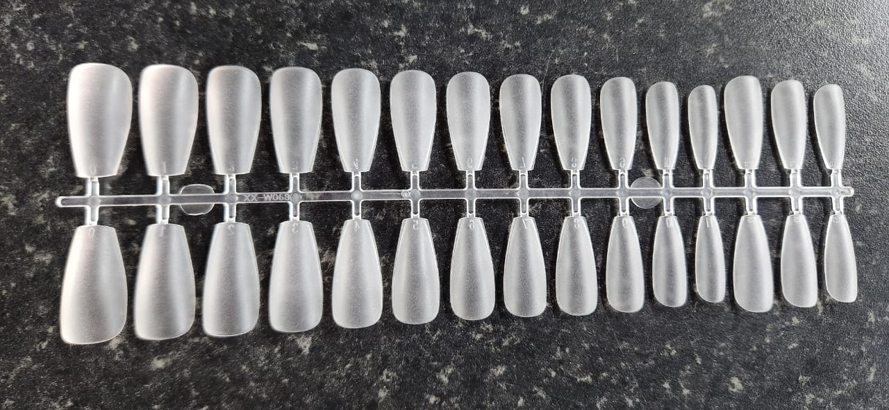 NAILS MEDUIM SQUERE  Soft Gel Tips Full Coverage Tips 300pcs (M-SQ)