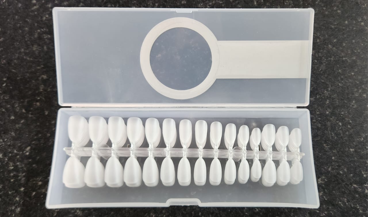 NAILS  SHORT MEDUIM ROUNDED SQUARE Soft Gel Tips Full Coverage Tips 300pcs (MRS)