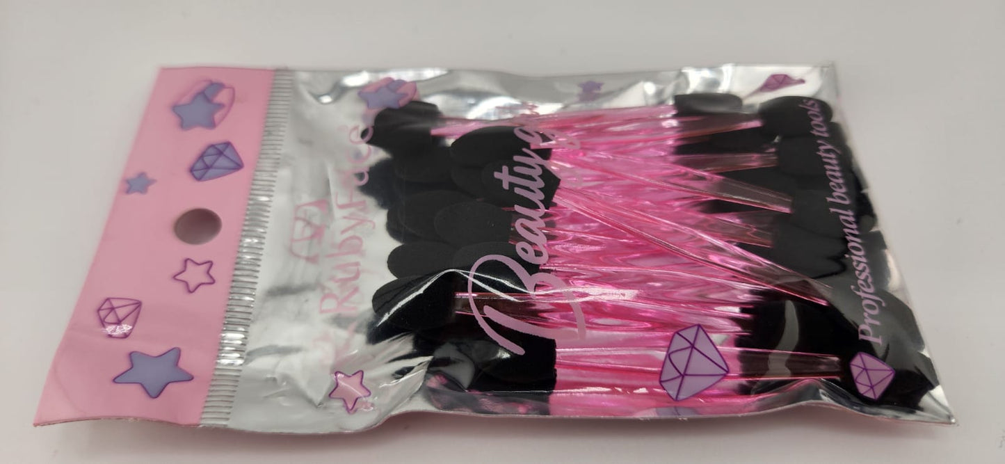 Makeup Eyeshadow Sponge &  Nail Acrylic Powder Applicators - RUBY FACE - (12Pack)