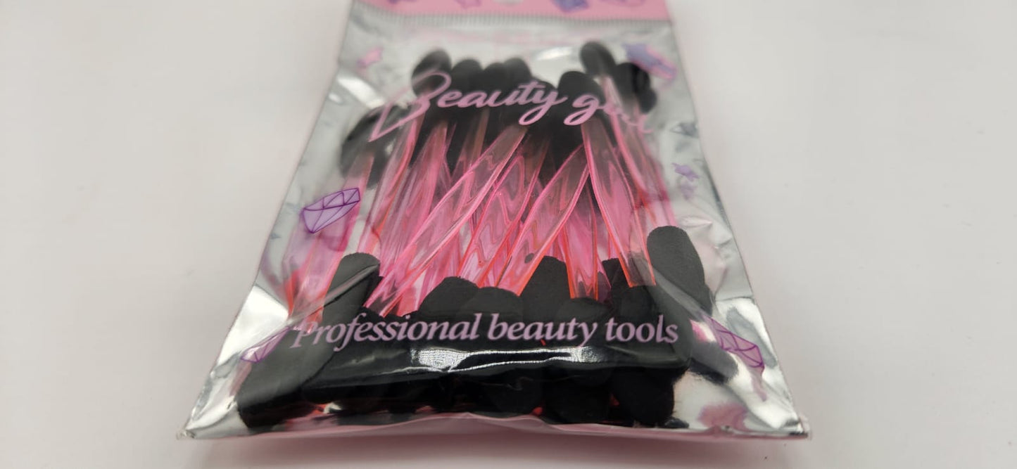 Makeup Eyeshadow Sponge &  Nail Acrylic Powder Applicators - RUBY FACE - (12Pack)
