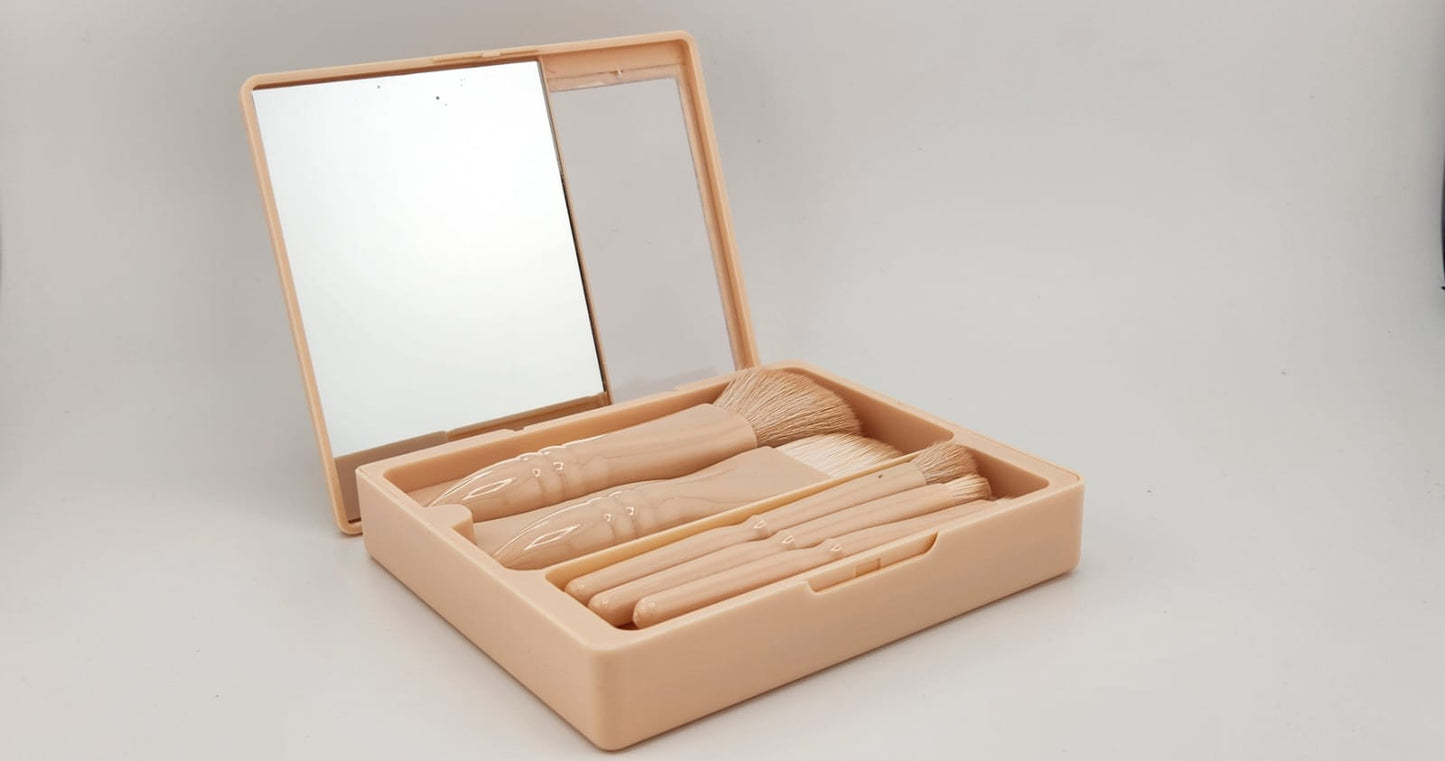 Makeup Brush Beauty Set 6Pcs - GH Quality Material