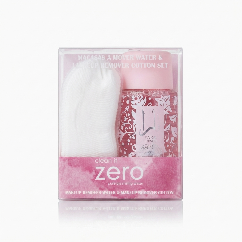 YARA Makeup Remover Water & Cotton Set