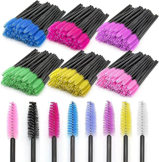 Mascara Wands 50pcs (Colour Dark Pink)