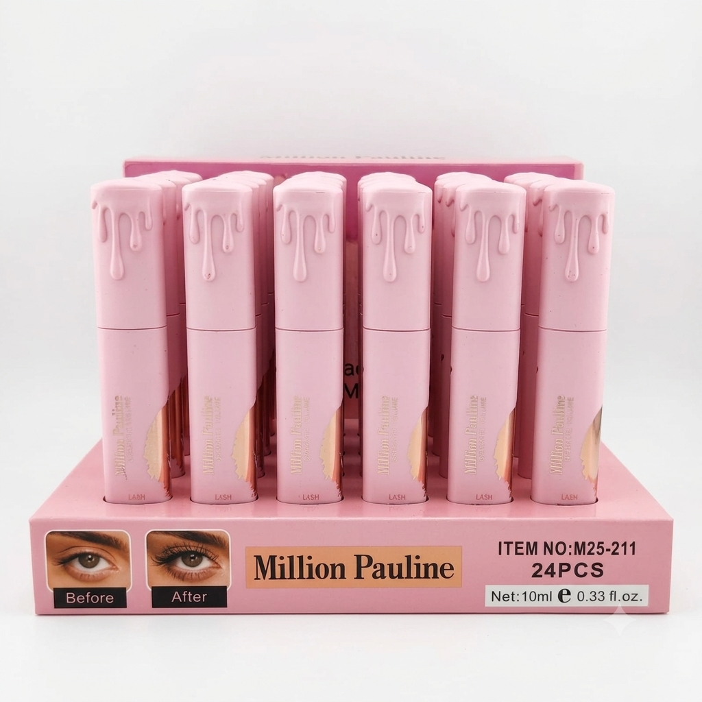 Million Pauline Waterproof Fiber Mascara (10ml)
