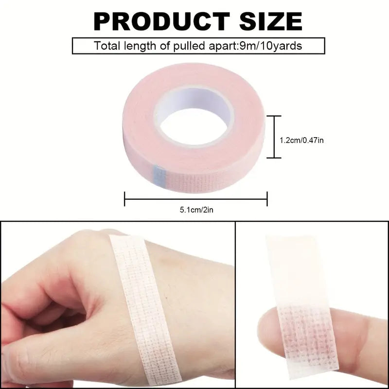 Micropore Fabric Tape For Eyelash Extension Supply