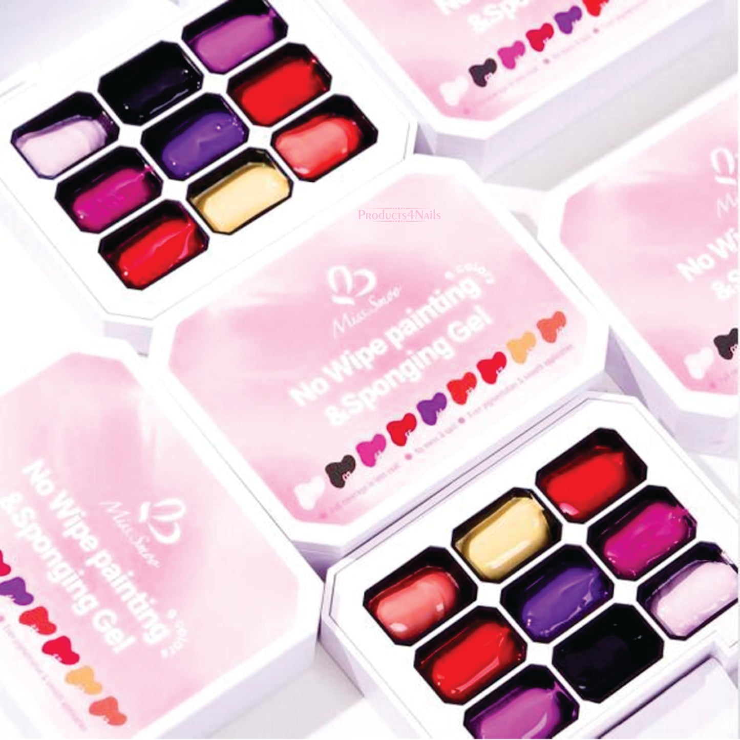 Miss Smoo No Wipe Painting & Sponging Gel NO 2 - (9x Colours)