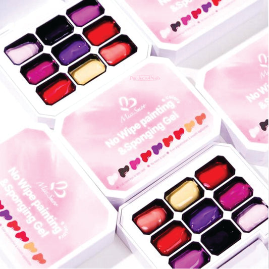 Miss Smoo No Wipe Painting & Sponging Gel NO 2 - (9x Colours)