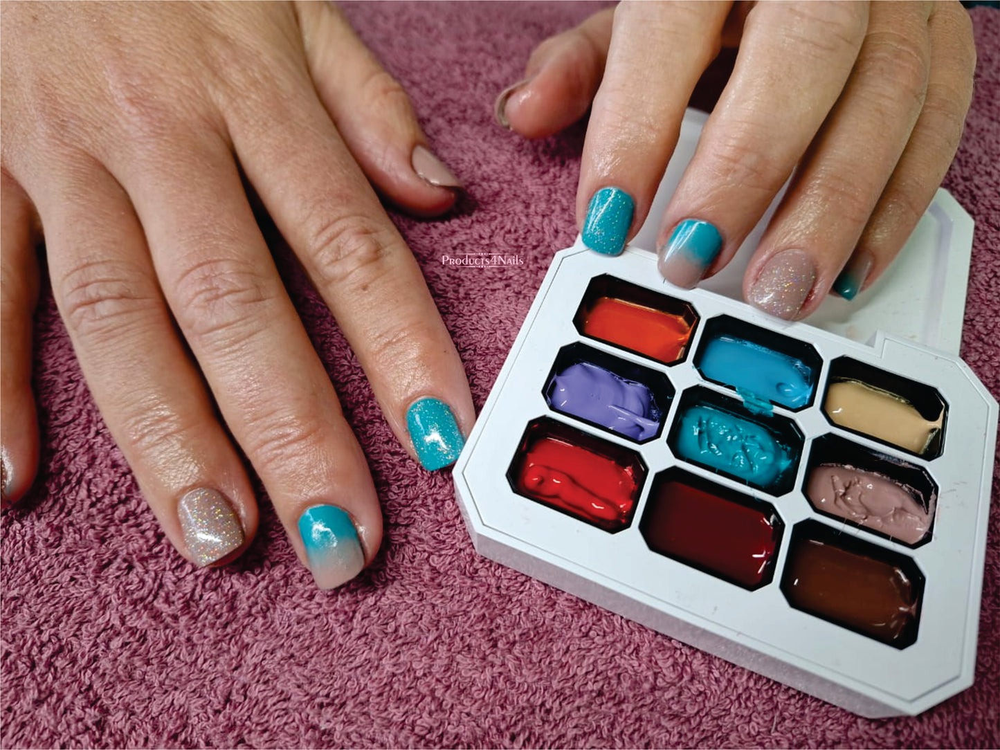 Miss Smoo No Wipe Painting & Sponging Gel NO 3 - (9x Colours)