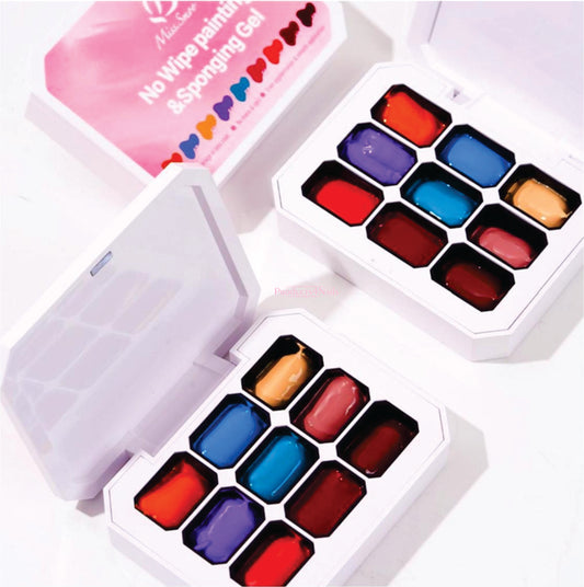 Miss Smoo No Wipe Painting & Sponging Gel NO 3 - (9x Colours)