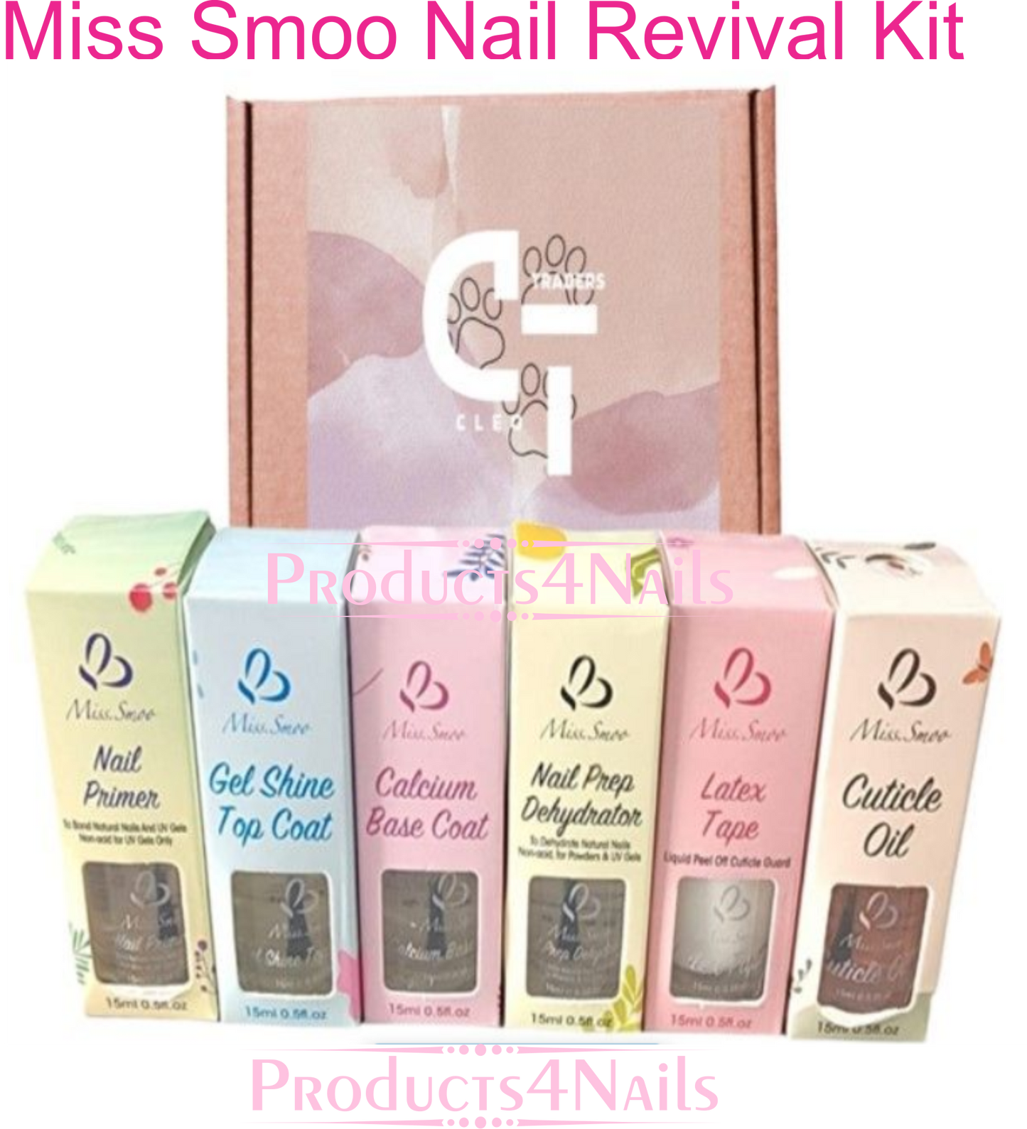 Miss Smoo Revival Nail Care Liquids Kit