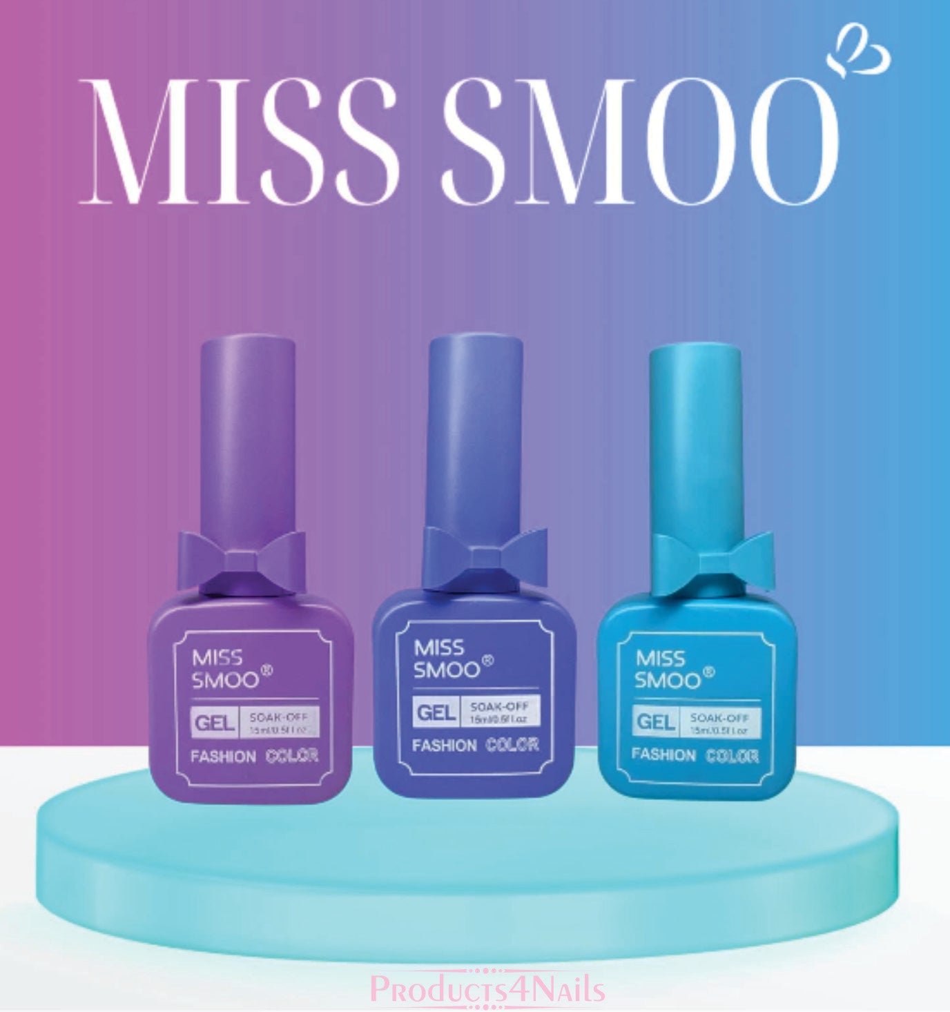 Miss Smoo UV Gel Polish 15ml (BOW)
