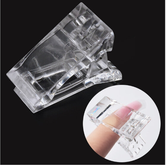 Nail Clear Clip for Poly Gel