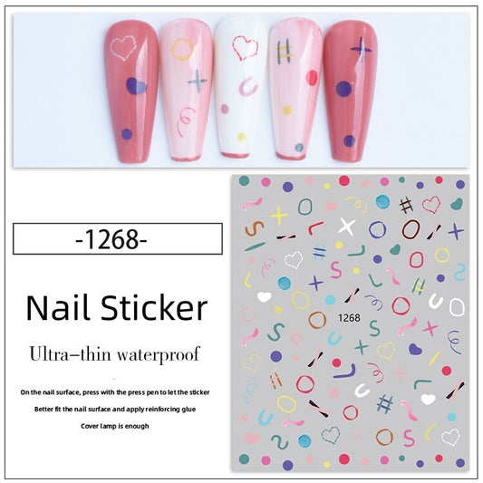 Nail Sticker - JO1268