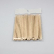 Cuticle Pushers Wooden Sticks 100pcs 7,5cm