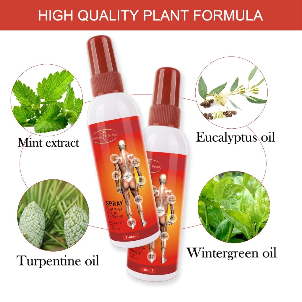 AICHUN BEAUTY Rapid Pain Relief Spray 100ml