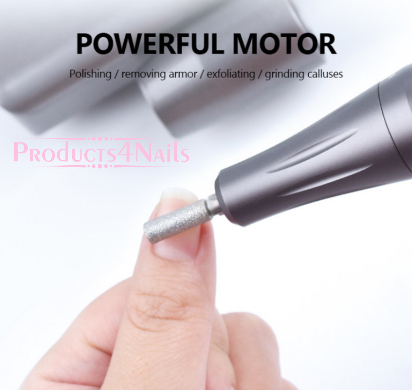 Rechargeable Nail Drill E-File Machine 35000RPM Professional Edition