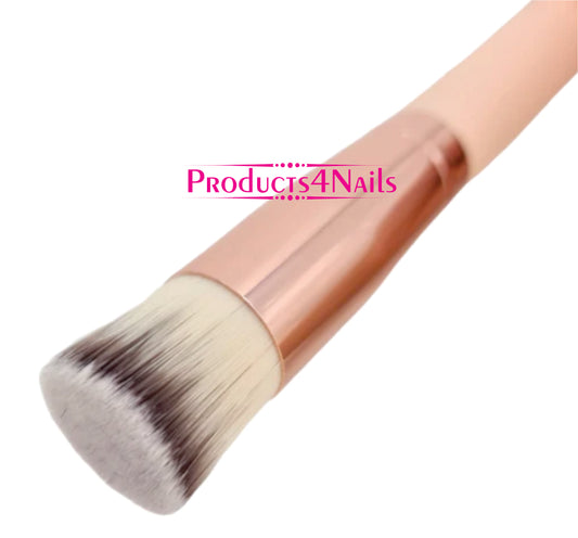 Makeup Brush Flat Top, Round Foundation Brush - Ruby Face JC46