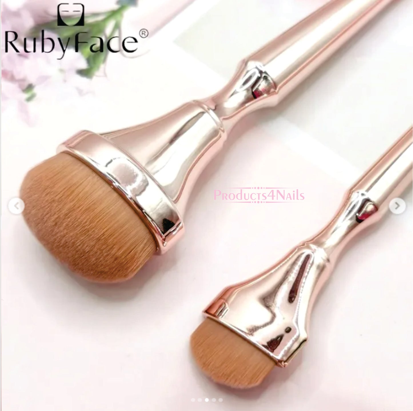 Foundation brush set 2pcs - RubyFace - Shining Stars Official Limited Edition