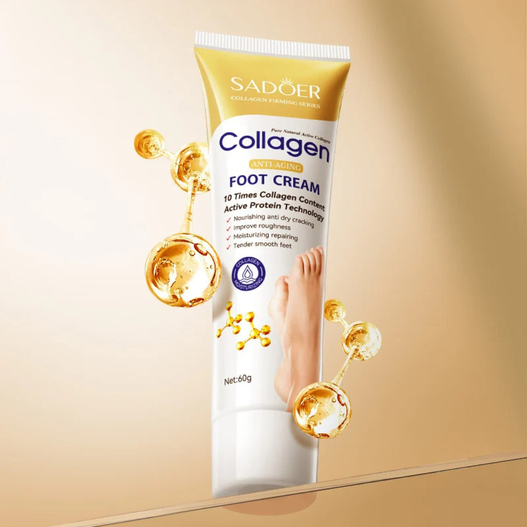 SADOER Collagen Foot Cream 60g - Anti-Aging Cracked Heel Repair