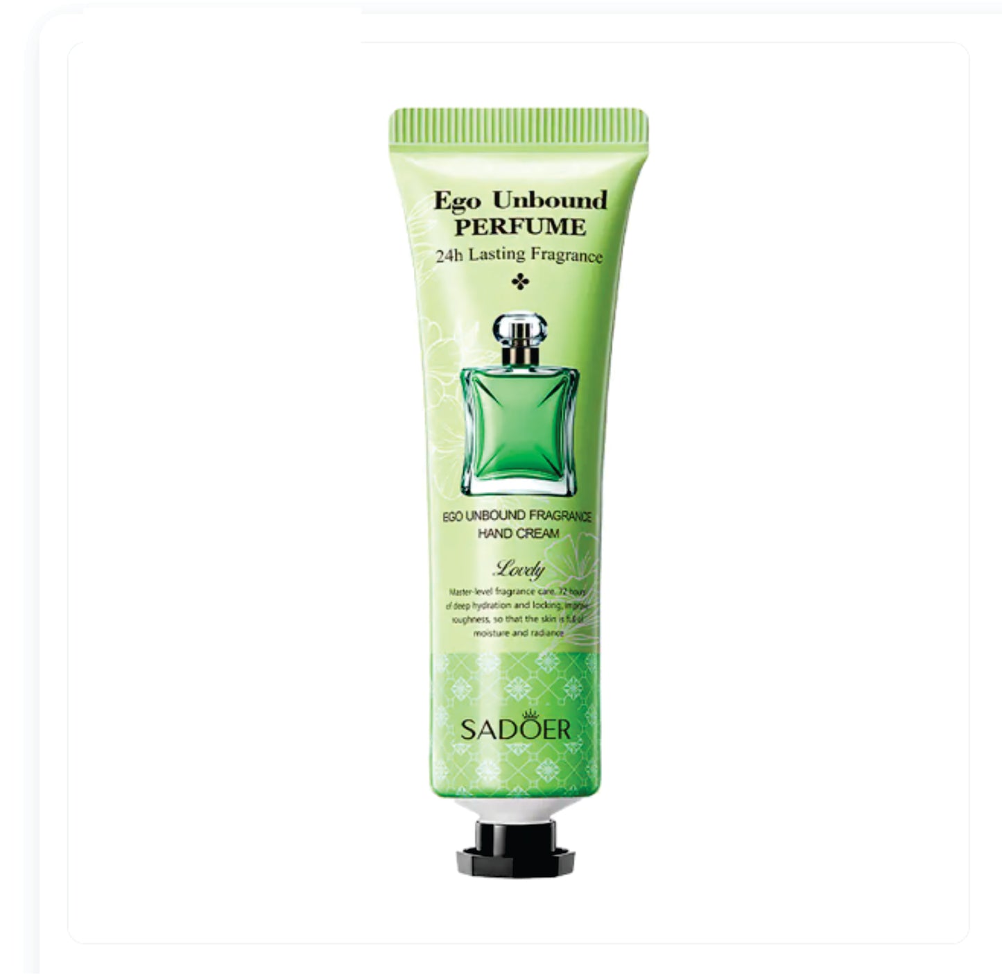 SADOER Ego Unbound Perfume Hand Cream, 30g (24h Lasting Fragrance)
