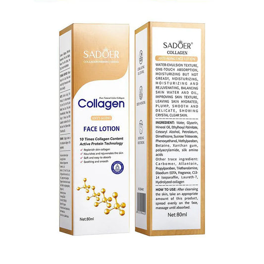 SADOER Face Lotion Anti-Aging 10 times Collagen 80ml