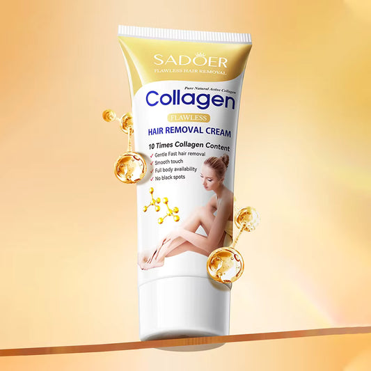 SADOER Hair Removal Cream 60g - Painless Depilatory for Body, Legs, Bikini