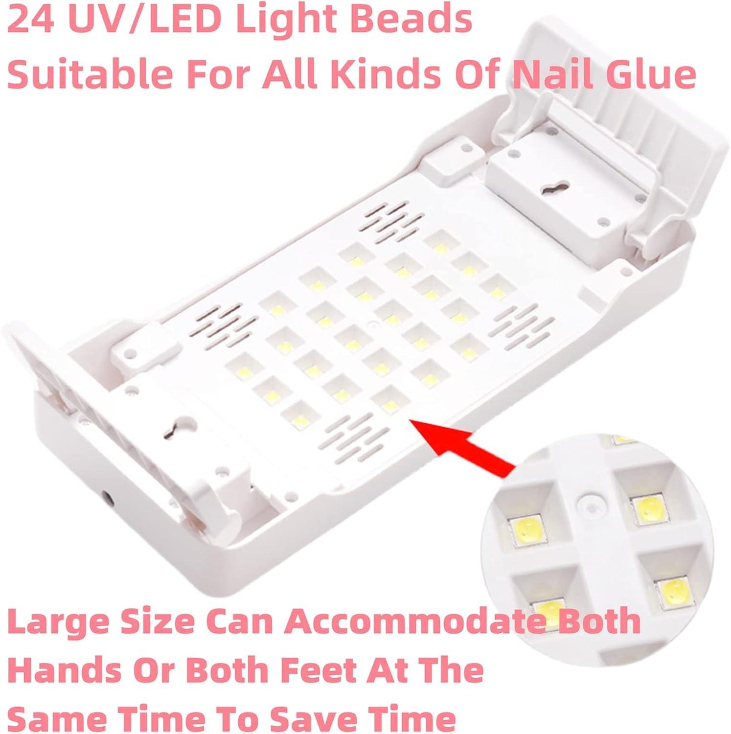 Hand Pillow Nail Enhancement Lamp - All-in-One