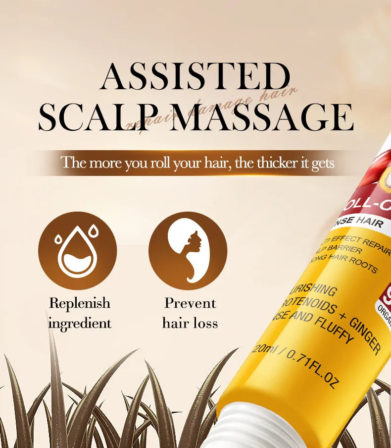 SADOER Batana Oil Scalp Soothing Haircare 98% Organic Roll-on Liquid 20ml