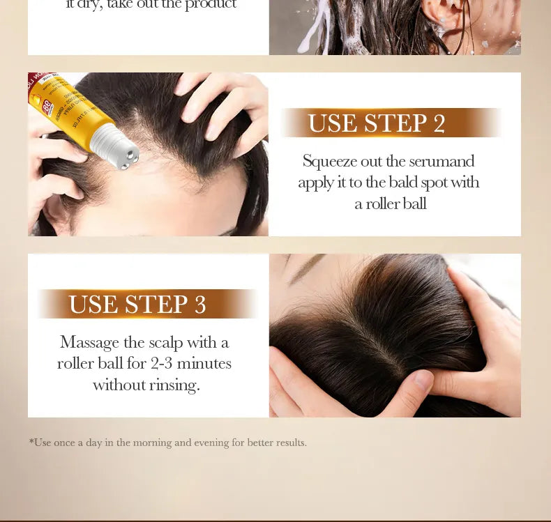 SADOER Batana Oil Scalp Soothing Haircare 98% Organic Roll-on Liquid 20ml
