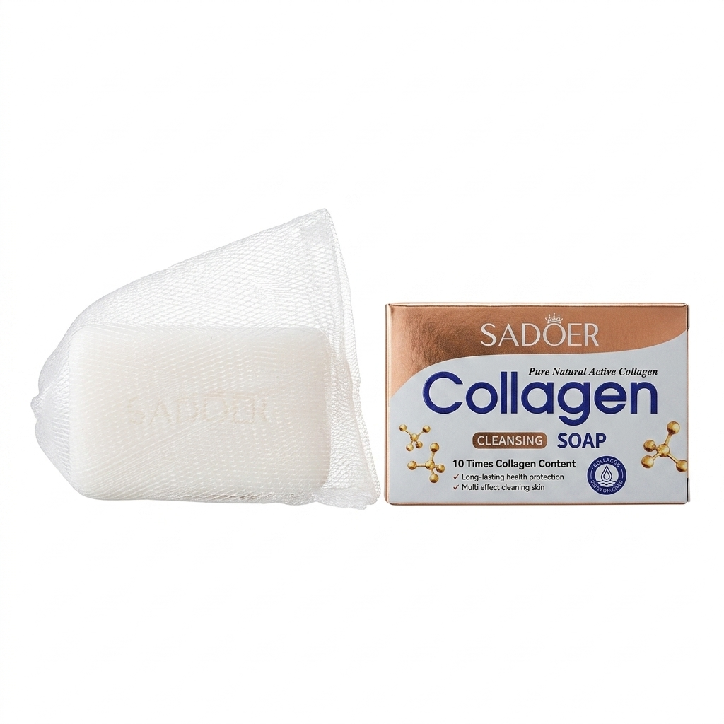 Sadoer Collagen Soap 10x Times Collagen Content 100g